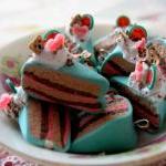 4pcs Cake Fun Charms - Wate..