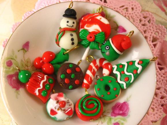 Assorted Christmas Goodie Charm Bag 25pcs