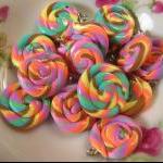 8pcs Swirl Candy Charms 20m..