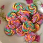 8pcs Swirl Candy Charms 20m..