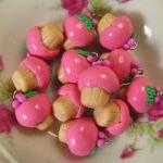 8 Raspberry Muffin Charm