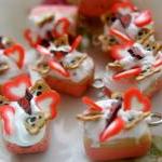 4pcs Cake Fun Charms - Hear..